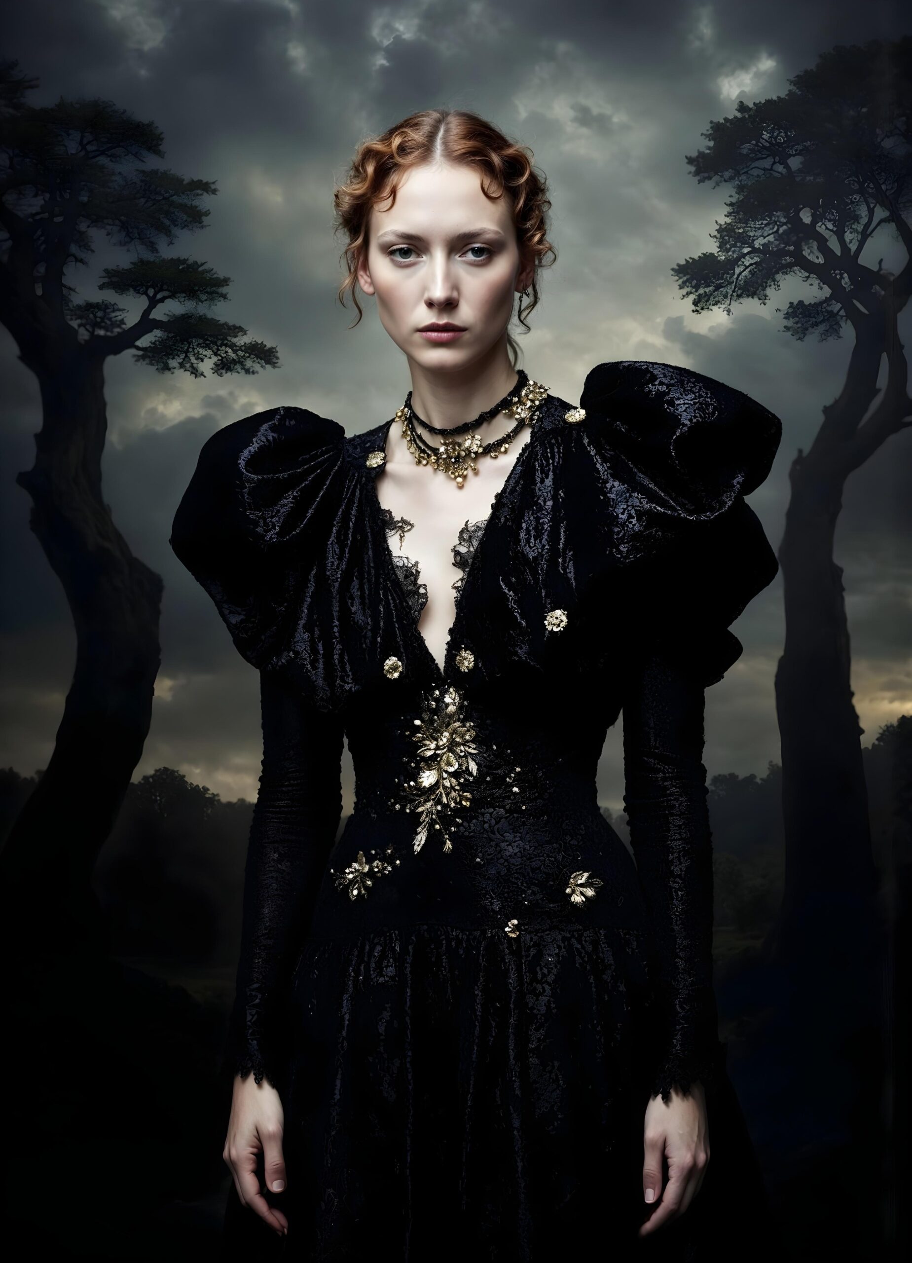 elegant fashion tale concept